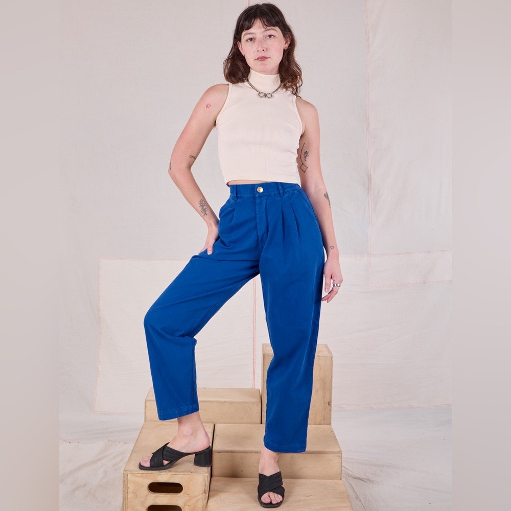BIG BUD PRESS HEAVYWEIGHT TROUSERS ROYAL BLUE